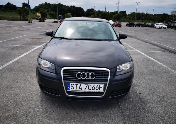 Audi A3 cena 21900 przebieg: 209000, rok produkcji 2008 z Miechów małe 301